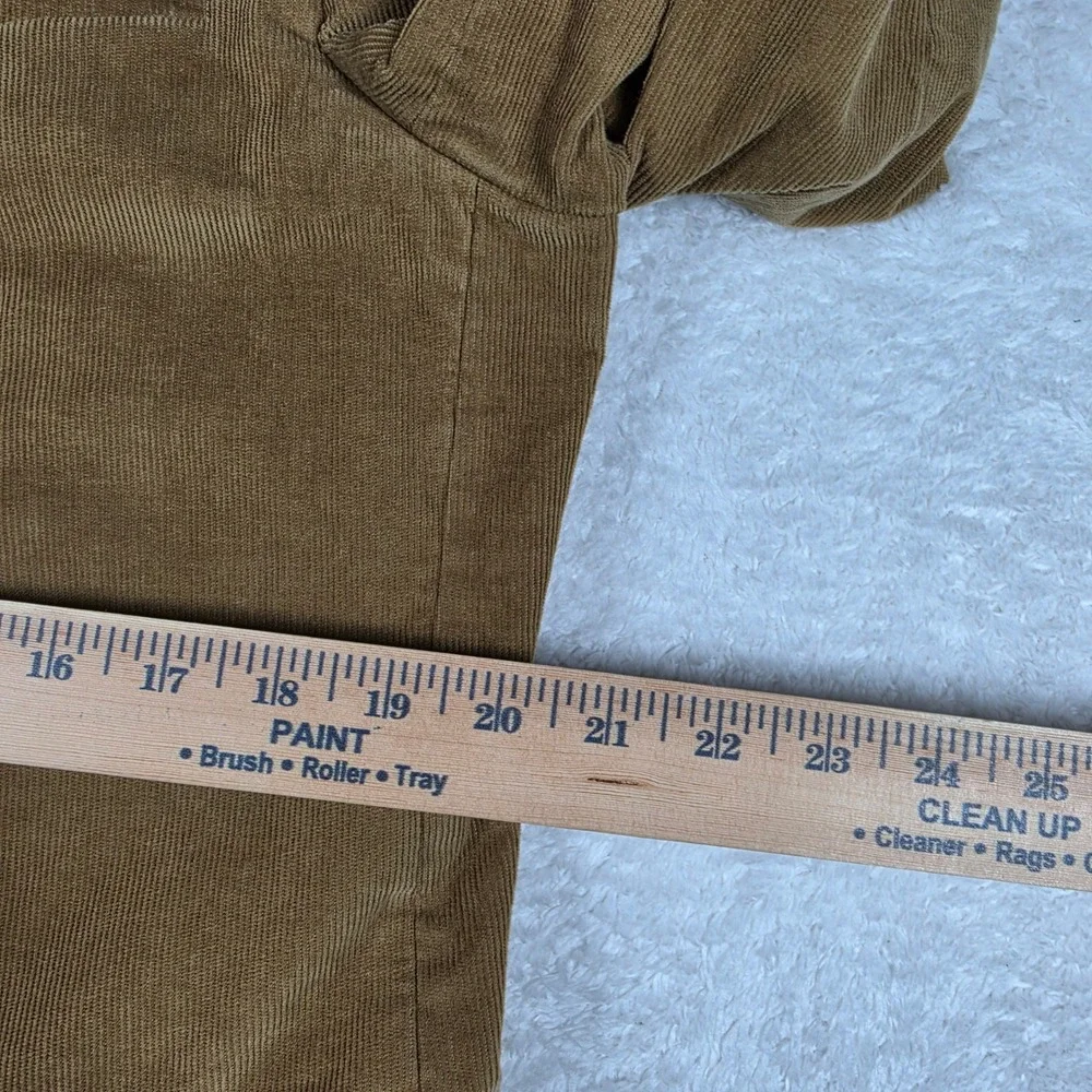 Brooks Brothers Regent Fit Mens 42R Beige Stretch Corduroy L/S Button Up Blazer